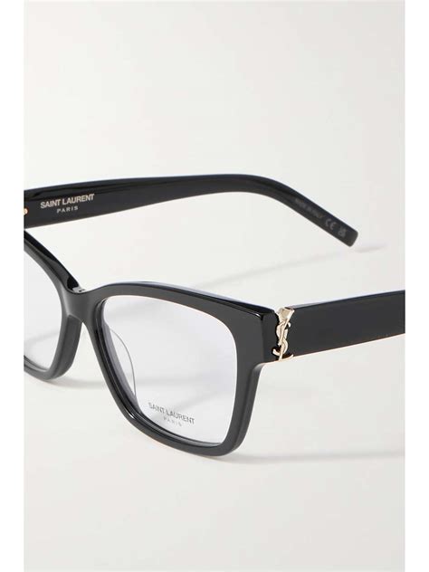 ysl transparent glasses|ysl glasses women.